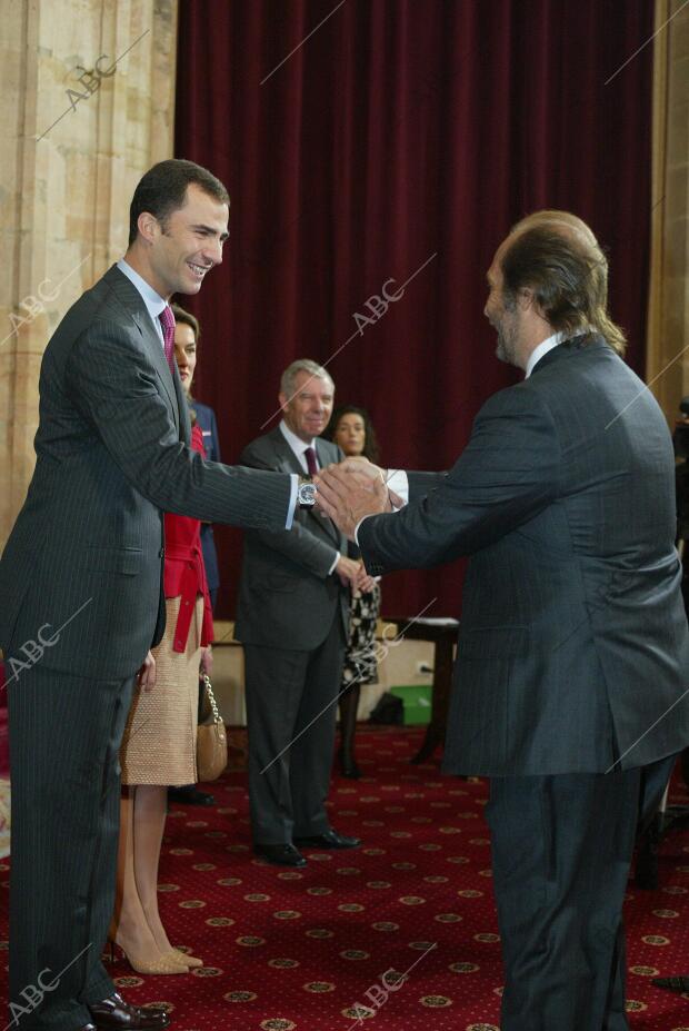 Oviedo 22-10-2004 entrega de Medallas A los Galardonados con los Premios...