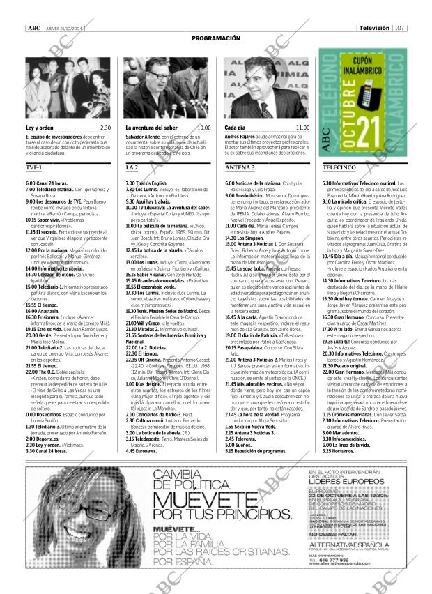 ABC SEVILLA 21-10-2004 página 107