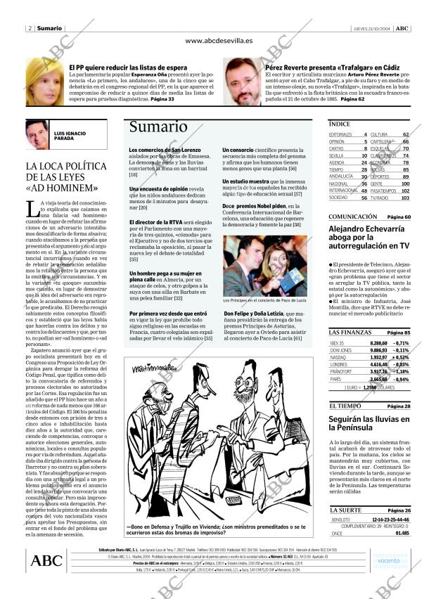 ABC SEVILLA 21-10-2004 página 2