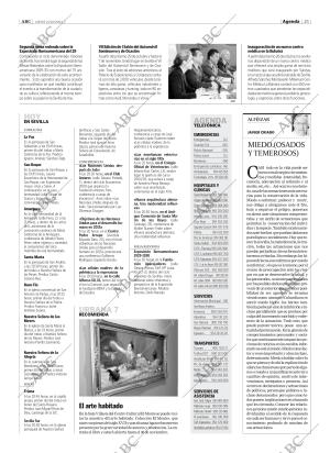 ABC SEVILLA 21-10-2004 página 25