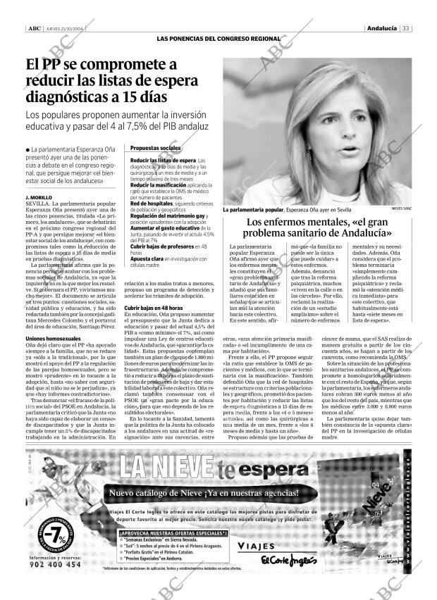 ABC SEVILLA 21-10-2004 página 33