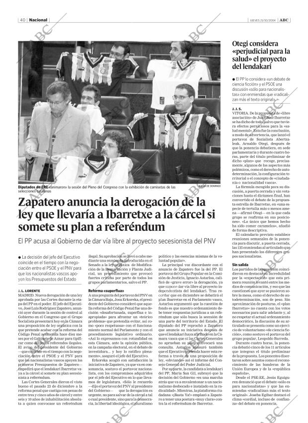 ABC SEVILLA 21-10-2004 página 40