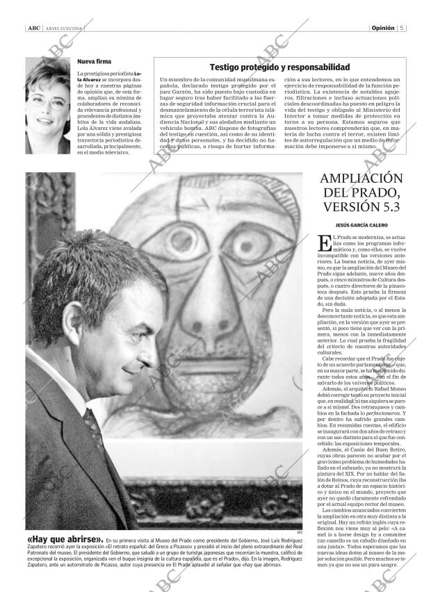 ABC SEVILLA 21-10-2004 página 5