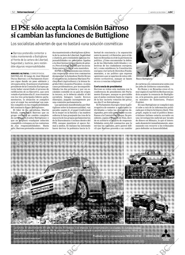 ABC SEVILLA 21-10-2004 página 52