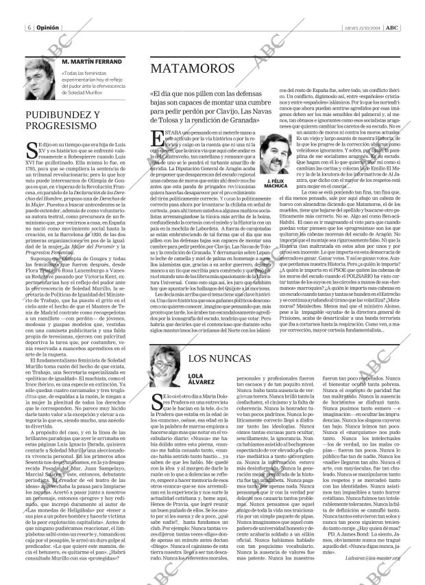 ABC SEVILLA 21-10-2004 página 6