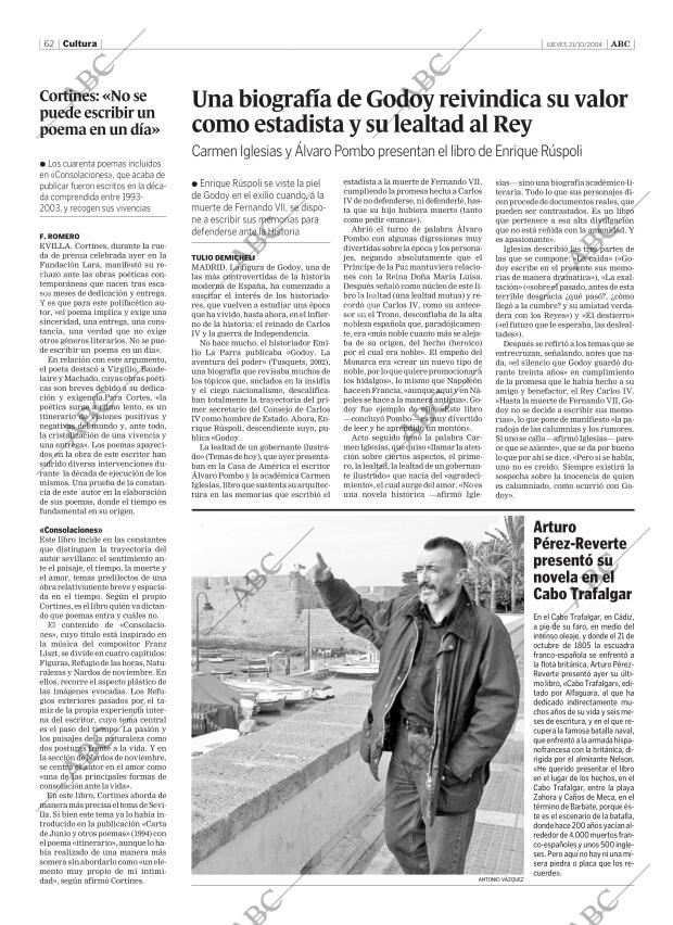 ABC SEVILLA 21-10-2004 página 62