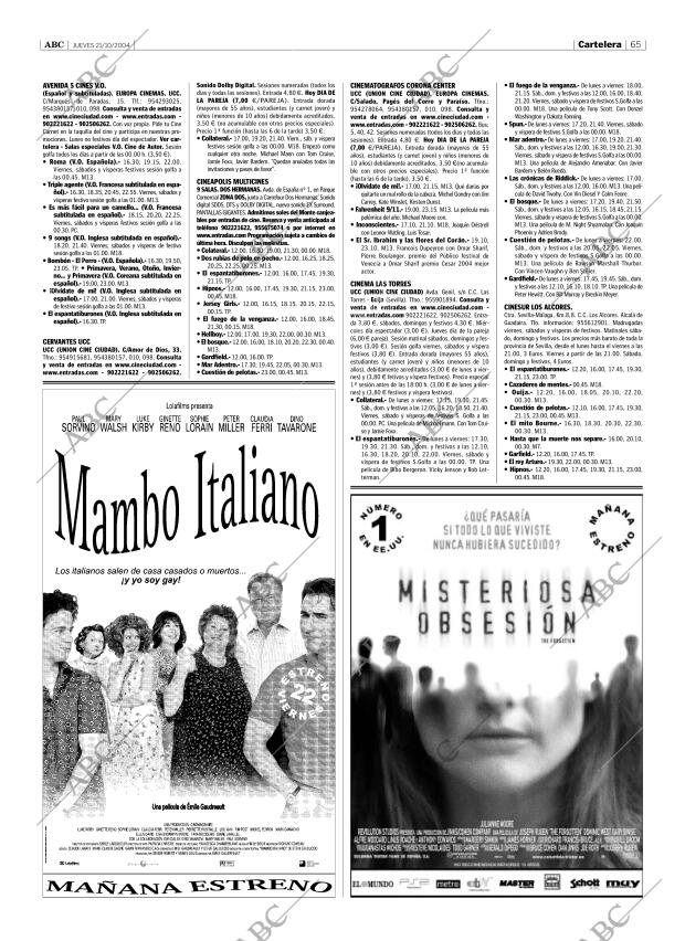 ABC SEVILLA 21-10-2004 página 65