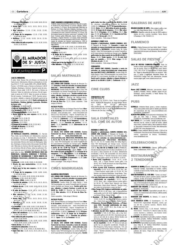 ABC SEVILLA 21-10-2004 página 66