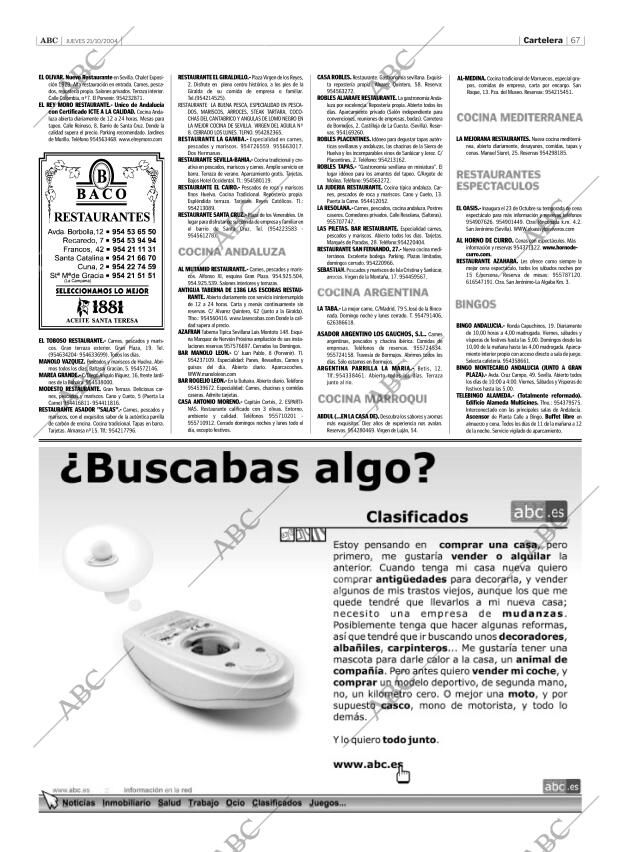 ABC SEVILLA 21-10-2004 página 67