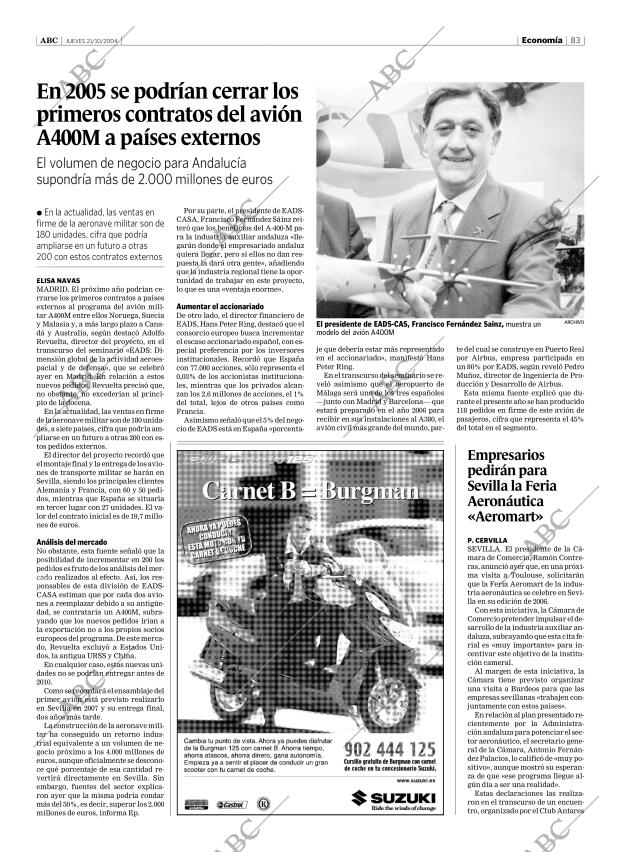ABC SEVILLA 21-10-2004 página 83