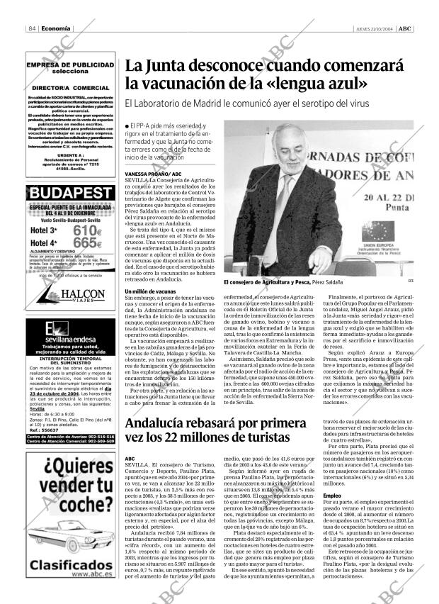 ABC SEVILLA 21-10-2004 página 84