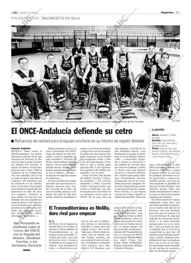 ABC SEVILLA 21-10-2004 página 99