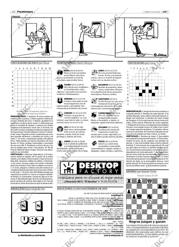 ABC SEVILLA 22-10-2004 página 118