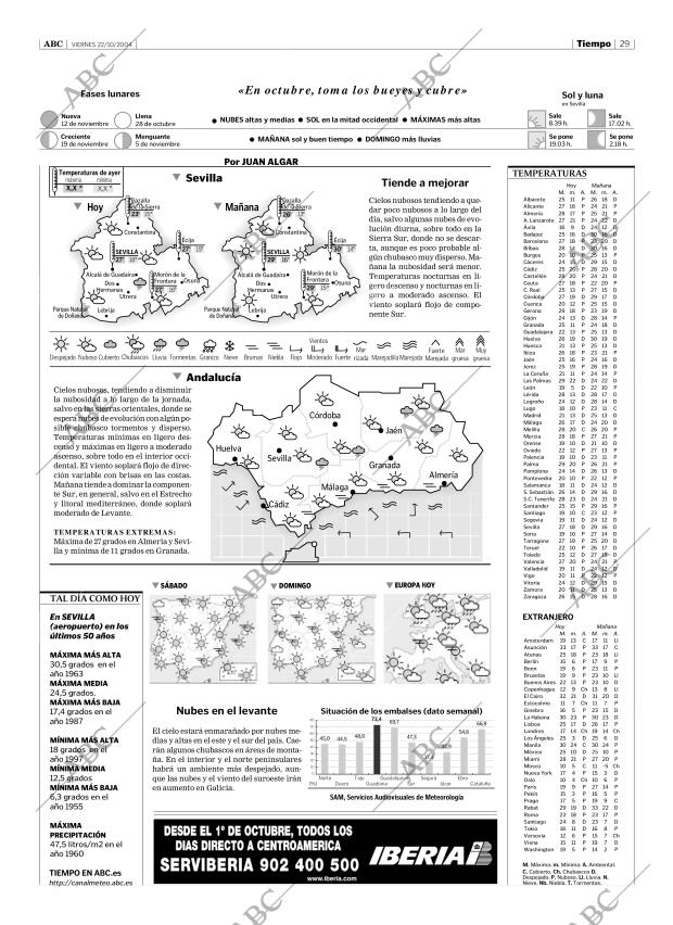 ABC SEVILLA 22-10-2004 página 29