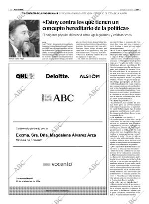 ABC CORDOBA 23-10-2004 página 20