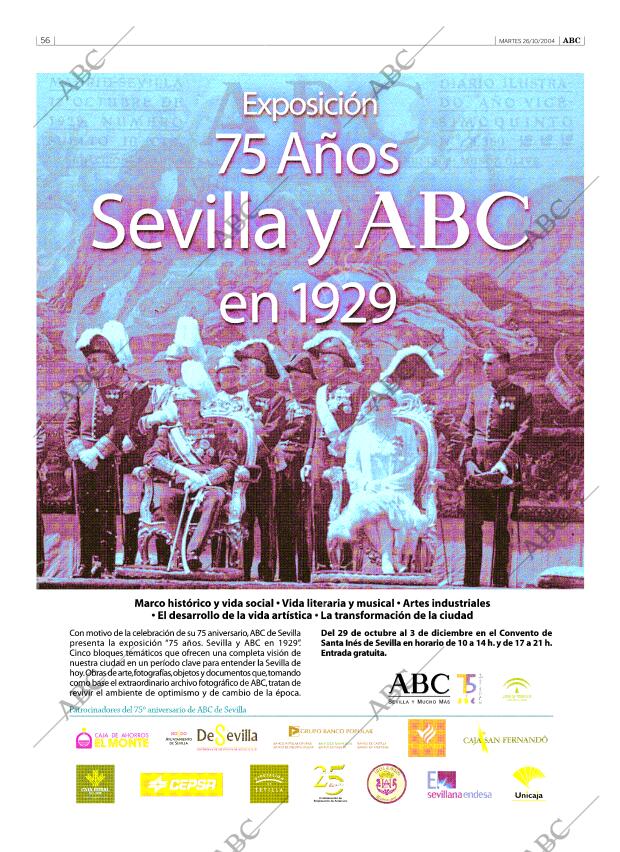 ABC SEVILLA 26-10-2004 página 56