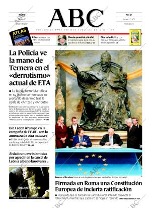 ABC MADRID 30-10-2004 página 1