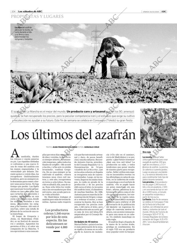 ABC MADRID 30-10-2004 página 104