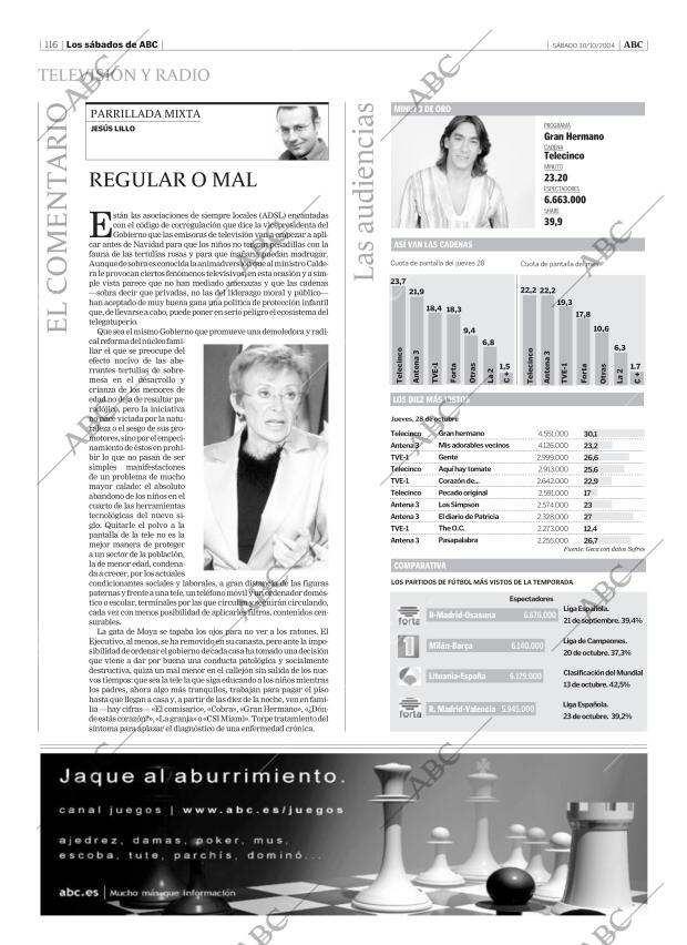 ABC MADRID 30-10-2004 página 116