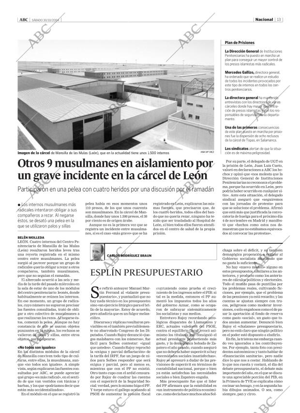 ABC MADRID 30-10-2004 página 13