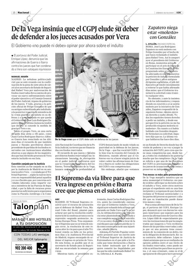 ABC MADRID 30-10-2004 página 18