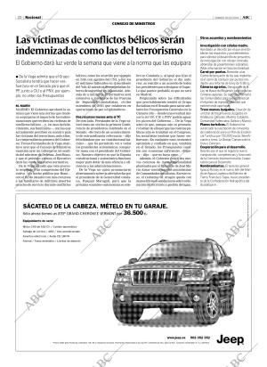 ABC MADRID 30-10-2004 página 20