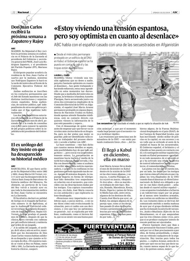ABC MADRID 30-10-2004 página 22