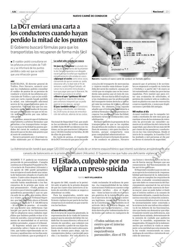 ABC MADRID 30-10-2004 página 23