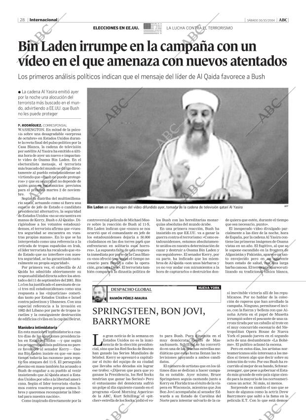 ABC MADRID 30-10-2004 página 28