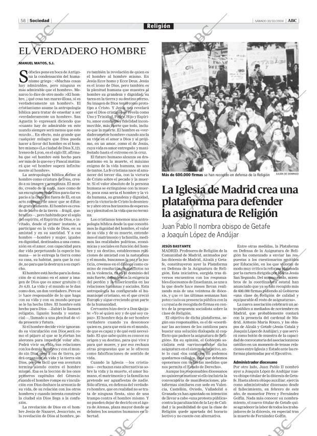 ABC MADRID 30-10-2004 página 58