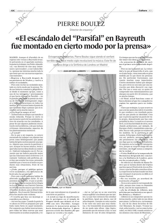 ABC MADRID 30-10-2004 página 63