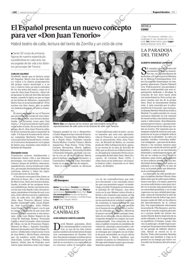 ABC MADRID 30-10-2004 página 65