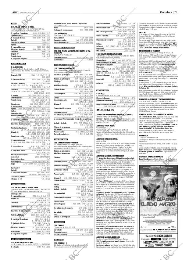 ABC MADRID 30-10-2004 página 71