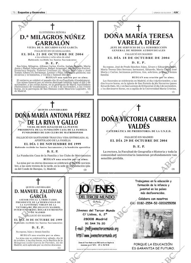 ABC MADRID 30-10-2004 página 76