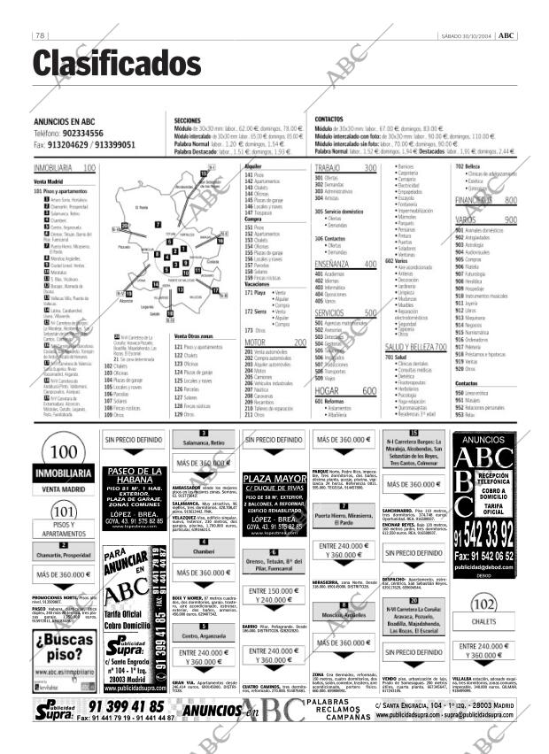 ABC MADRID 30-10-2004 página 78