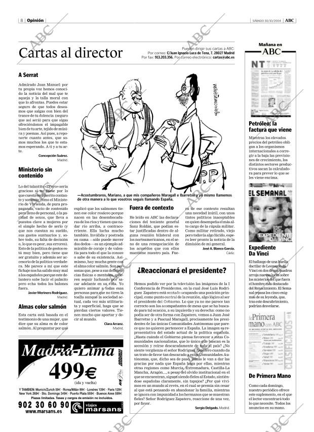 ABC MADRID 30-10-2004 página 8