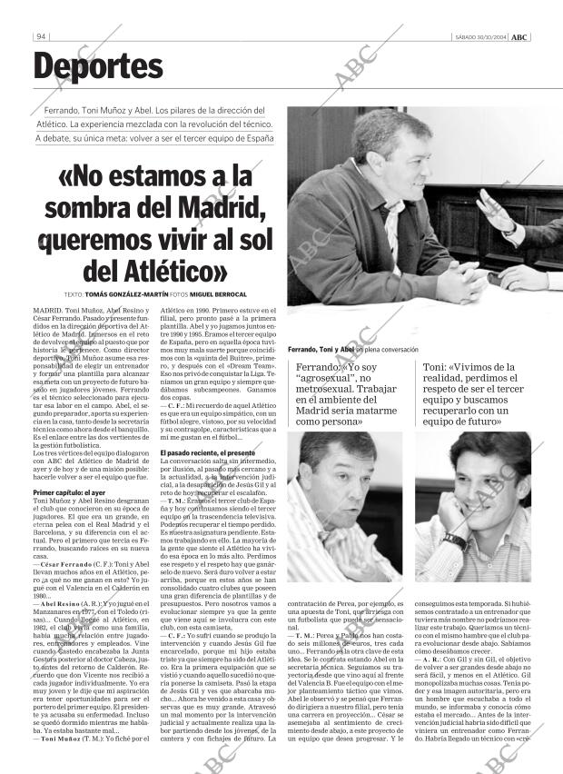 ABC MADRID 30-10-2004 página 94