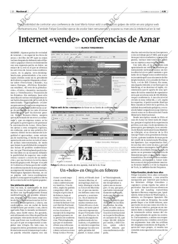 ABC CORDOBA 31-10-2004 página 18