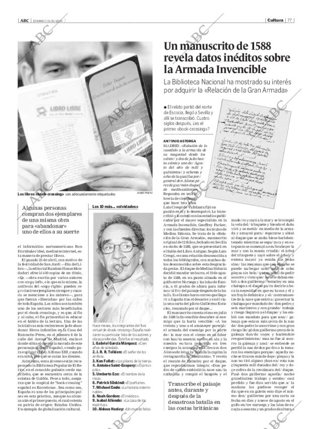 ABC CORDOBA 31-10-2004 página 77