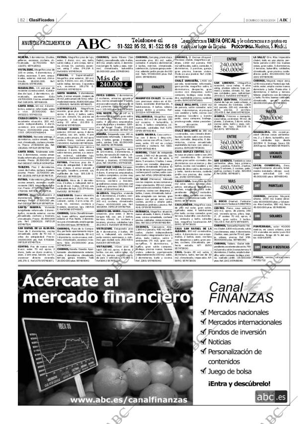 ABC CORDOBA 31-10-2004 página 82