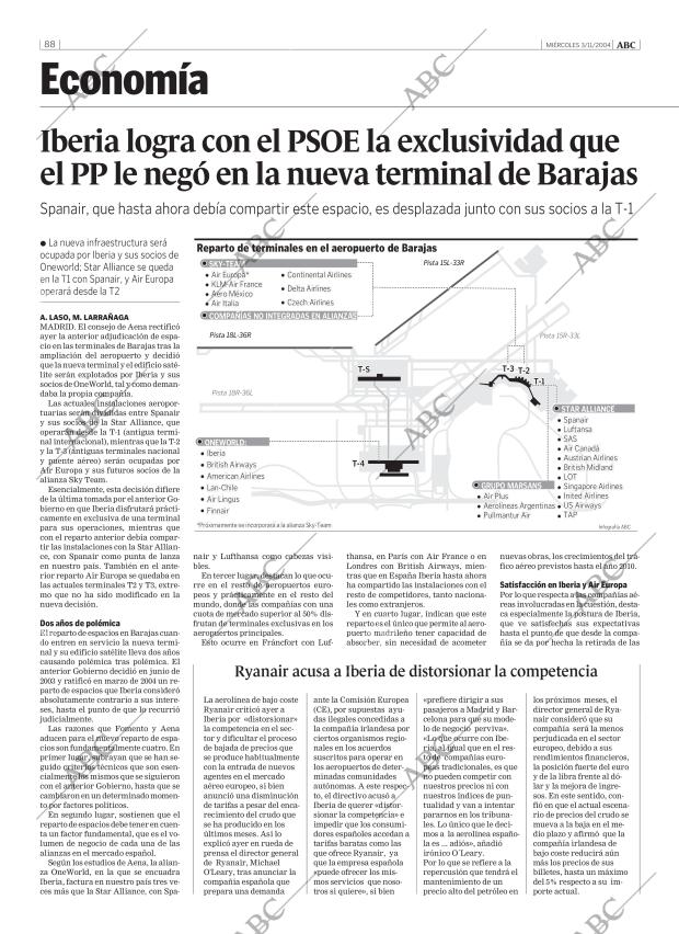 ABC MADRID 03-11-2004 página 88