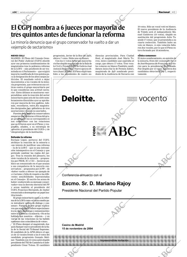 ABC SEVILLA 04-11-2004 página 43