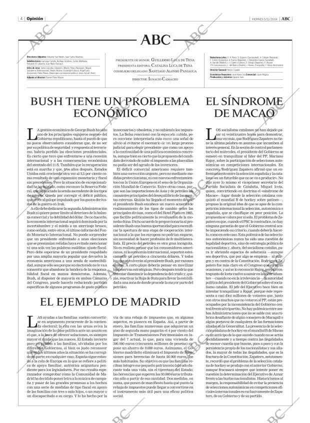 ABC MADRID 05-11-2004 página 4