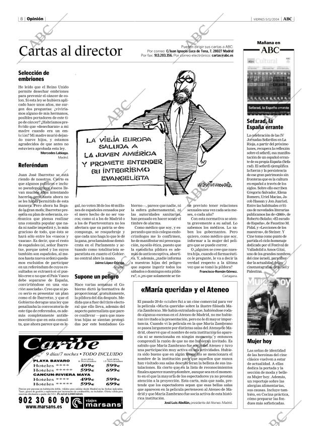 ABC MADRID 05-11-2004 página 8