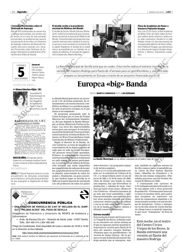 ABC SEVILLA 05-11-2004 página 24