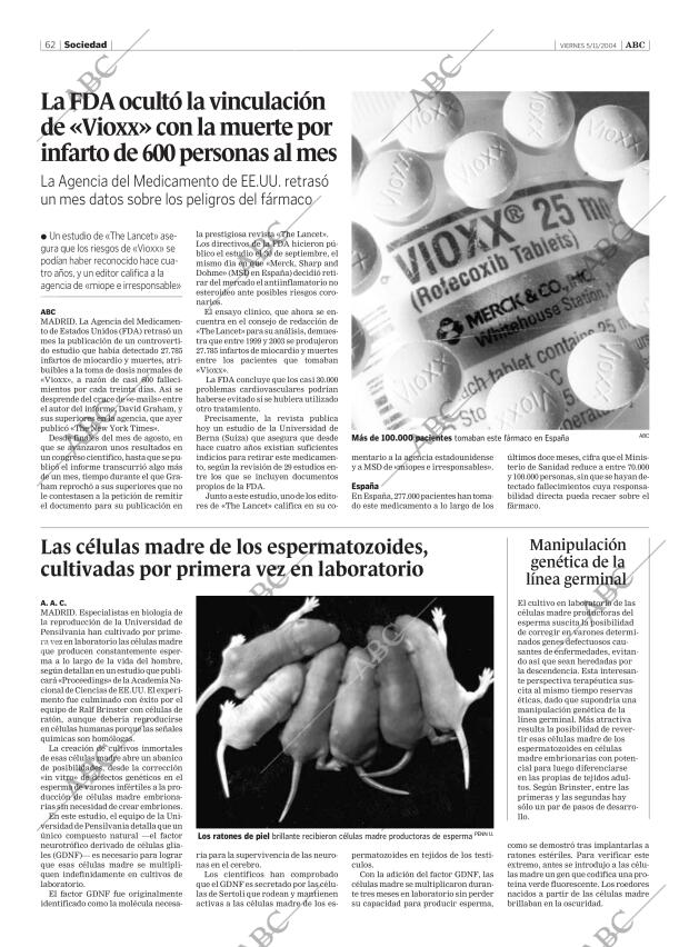 ABC SEVILLA 05-11-2004 página 62