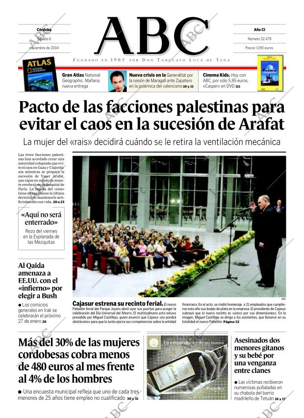 ABC CORDOBA 06-11-2004 página 1