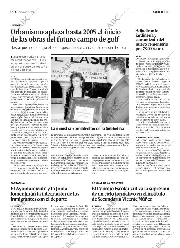 ABC CORDOBA 06-11-2004 página 39