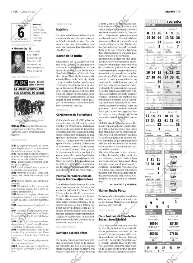 ABC MADRID 06-11-2004 página 45