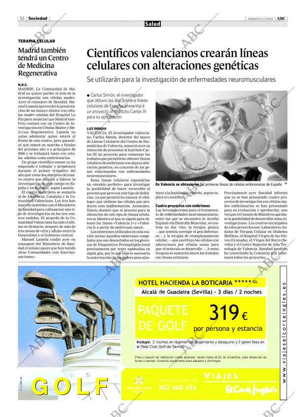 ABC MADRID 06-11-2004 página 52